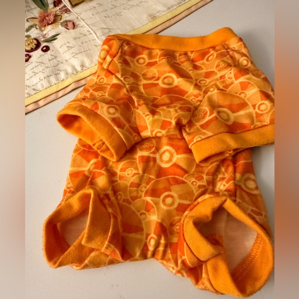 Pokemon Build-A-Bear Orange Vulpix Sleeper BAB Clothing Outfit rare & retired